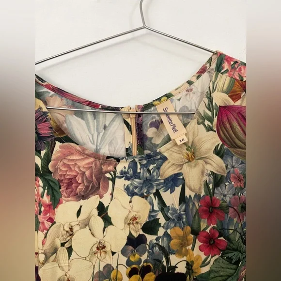 Samantha Pleet - The Bouquet / Garden Jumpsuit Romper Print Size 16 - Picture 5 of 12